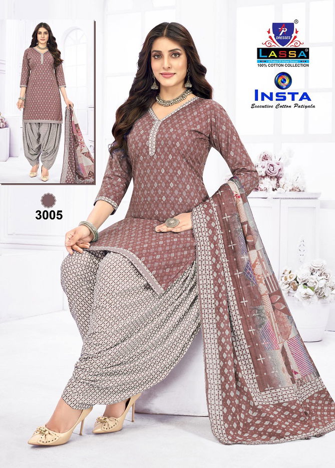 Insta Vol 3 By Lassa Dress Material Cotton Printed Dress Material Wholesale Price In Surat
